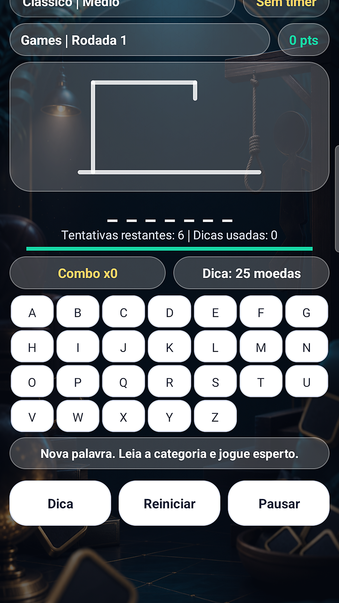Partida do Forca Premium